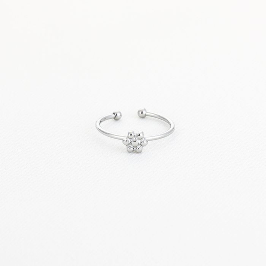 Silver Blossom Ring