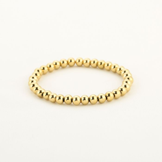 Gold Bead Bracelet
