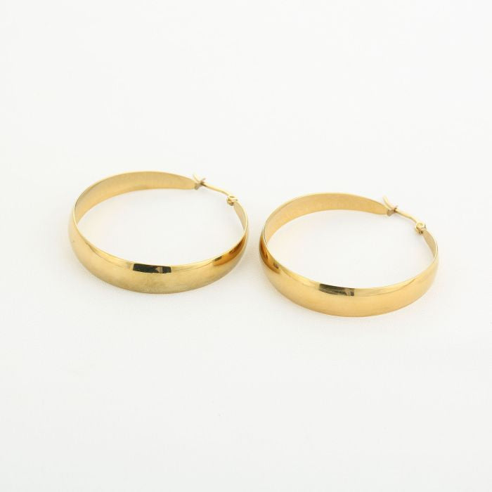 Classic Gold Hoop Earrings